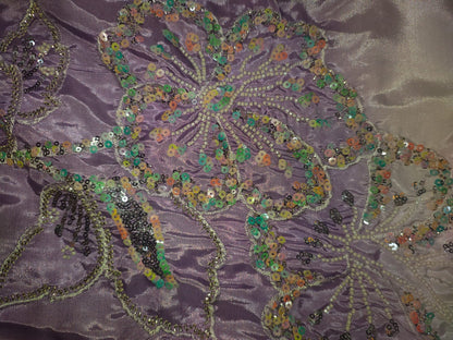 White Purple Co-ord Set