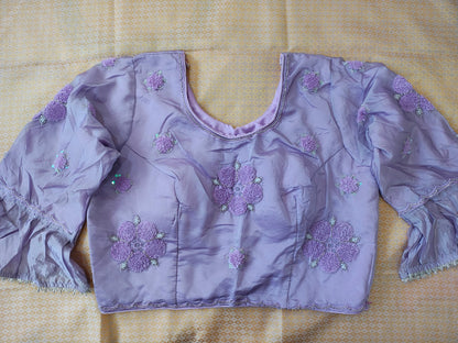 Lavender/Lilac saree