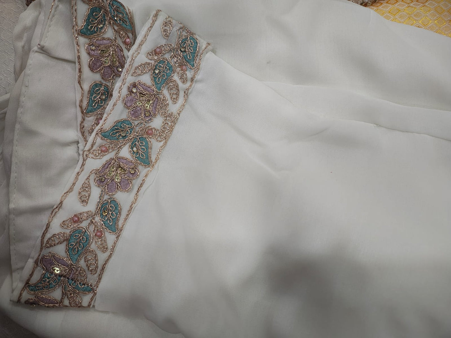 Sharara set with long shrug