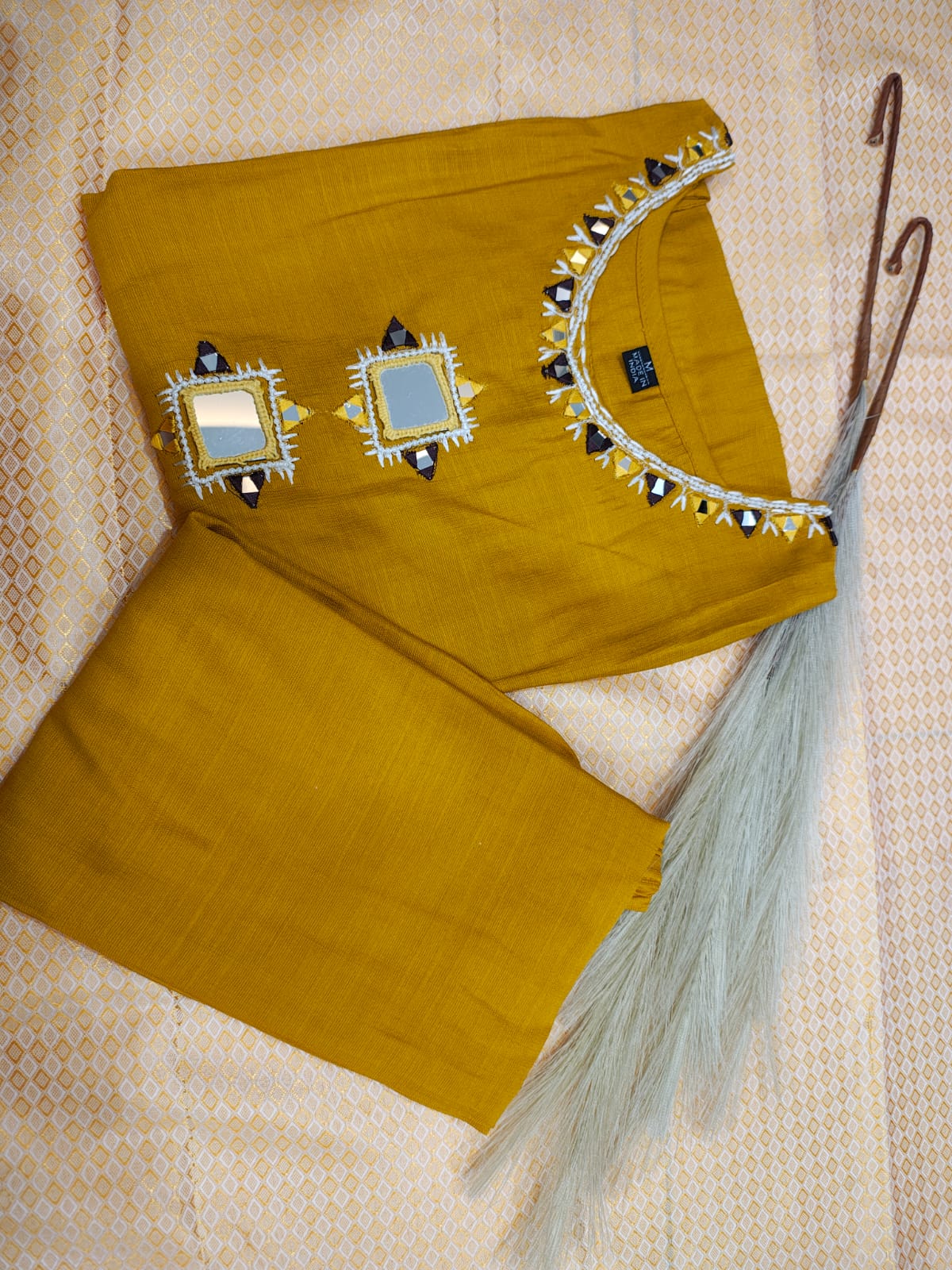 Mustard Yellow Co-ord Set