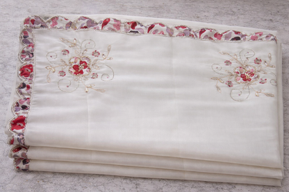 White Pearl Saree