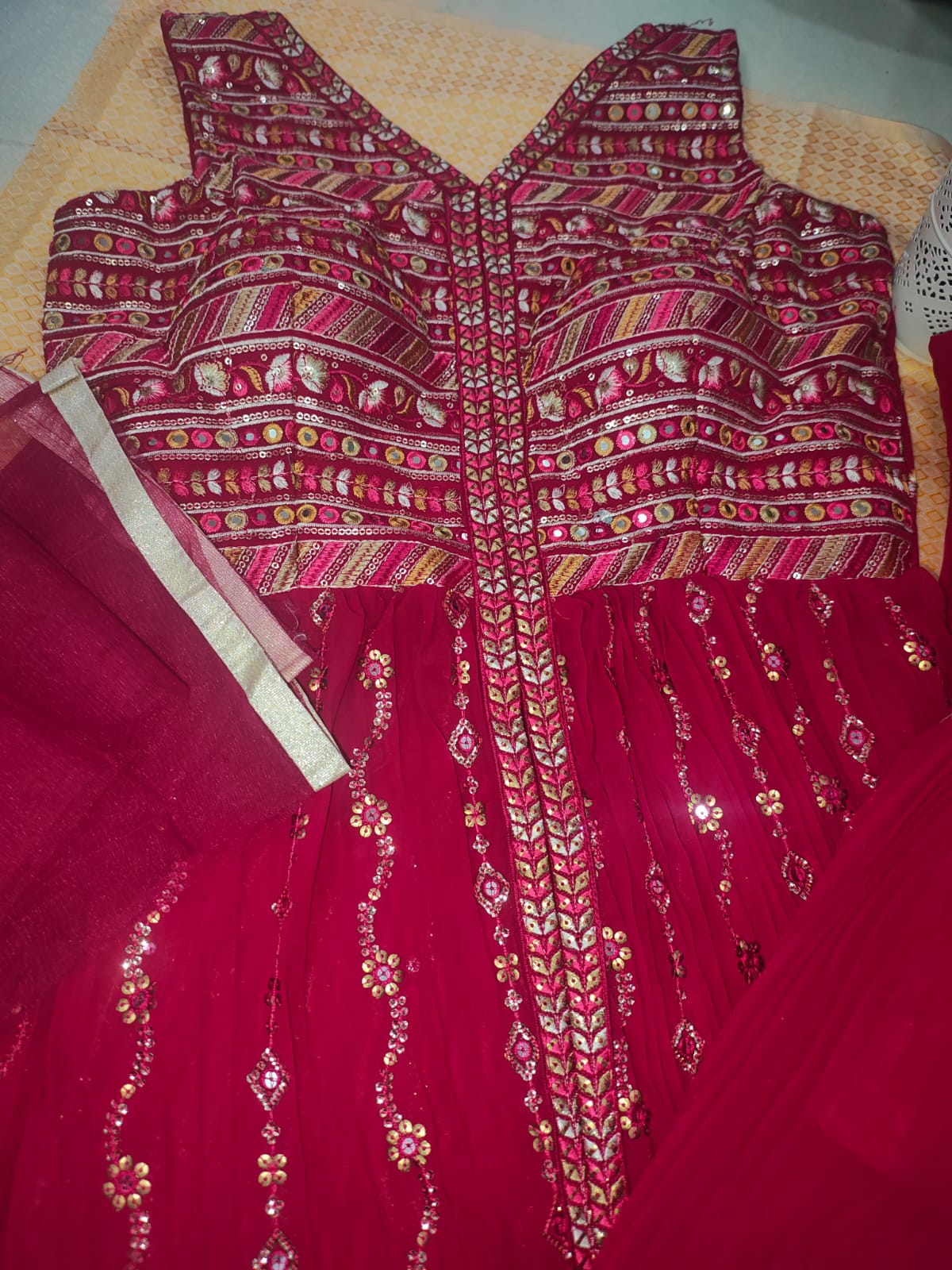 Rani Color Sharara Set