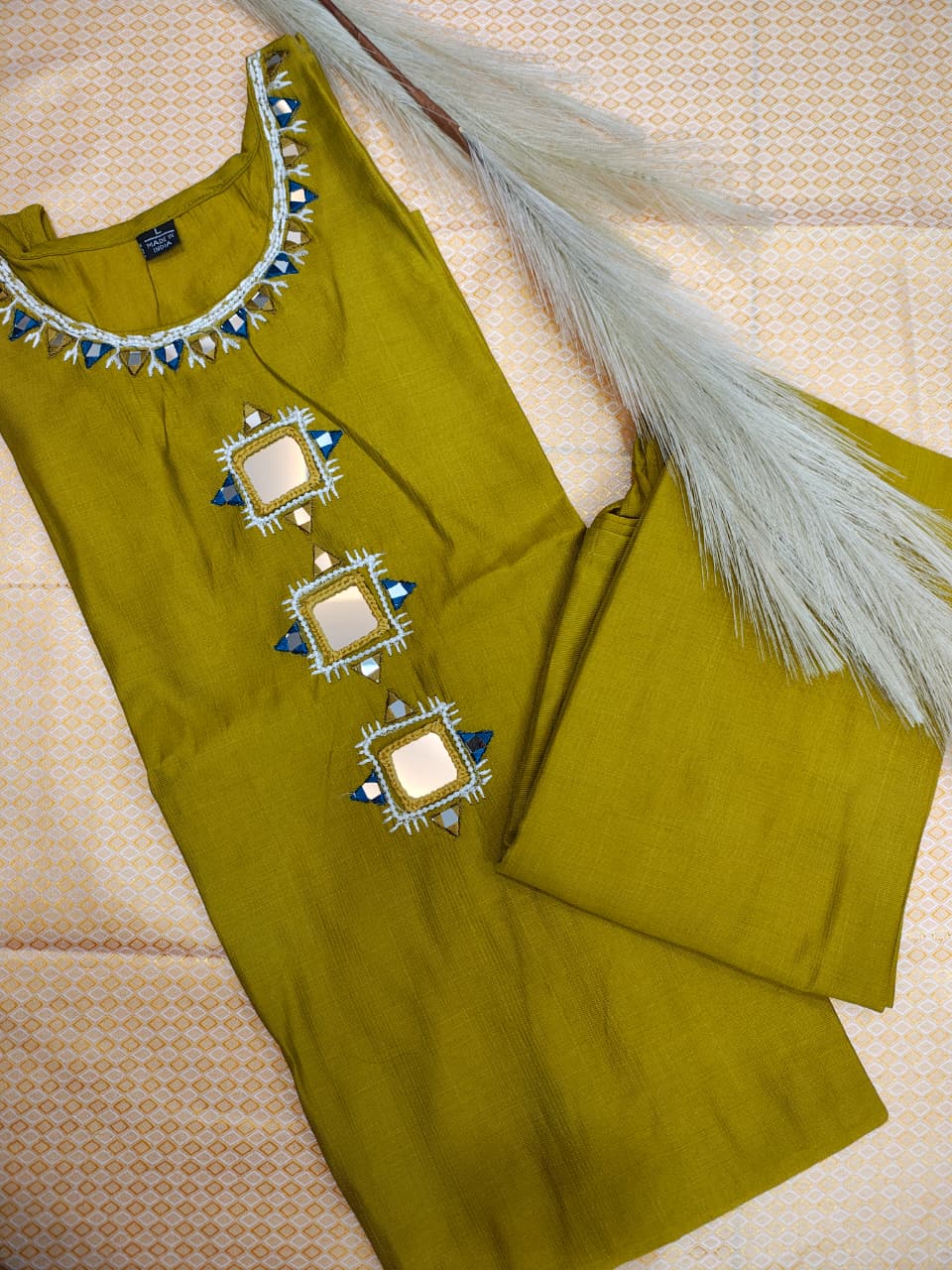Mustard Yellow Co-ord Set
